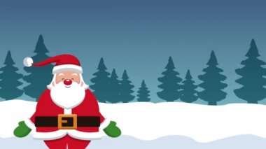 Noel Baba ve Noel Hd animasyon