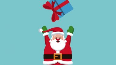 Noel Baba ve Noel Hd animasyon