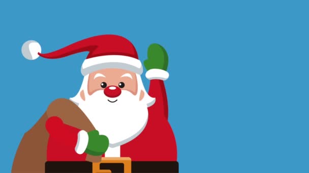 Santa Claude et Noël animation HD 