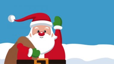 Noel Baba ve Noel Hd animasyon