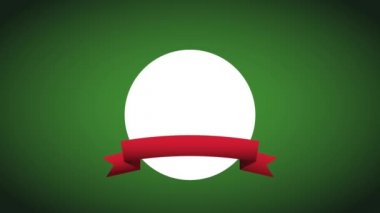 Neşeli Noel kartı Hd animasyon