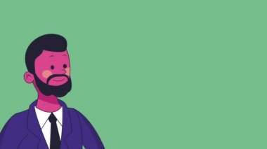 İş ve insan Hd animasyon