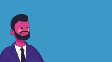 İş ve insan Hd animasyon