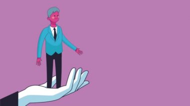 İş ve insan Hd animasyon