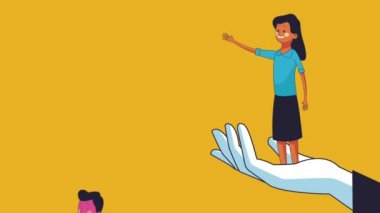 İş ve insan Hd animasyon