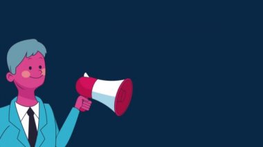 İş ve insan Hd animasyon