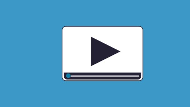 Företag video symbol Hd animation — Stockvideo