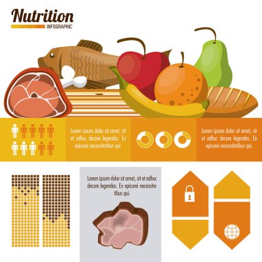 Beslenme ve gıda Infographic