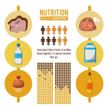 Beslenme ve gıda Infographic