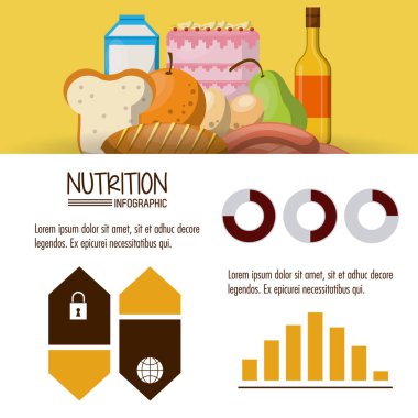 Beslenme ve gıda Infographic
