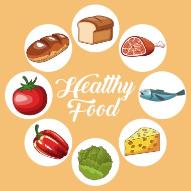 sağlıklı gıda konsepti