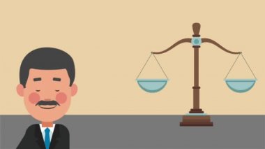 Executive işadamı çizgi film Hd animasyon