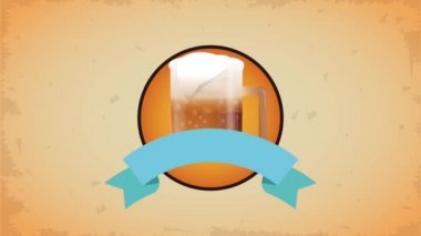 Oktober fest celebration HD animation