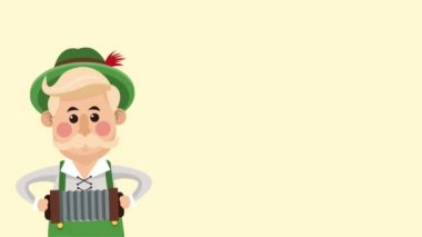 Oktober fest celebration HD animation