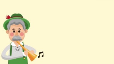 Oktober fest celebration HD animation