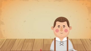 Oktober fest celebration HD animation