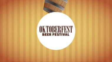 Oktober fest celebration HD animation