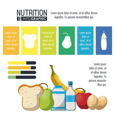 Beslenme ve gıda Infographic
