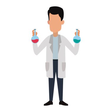 Bilimsel erkek avatar