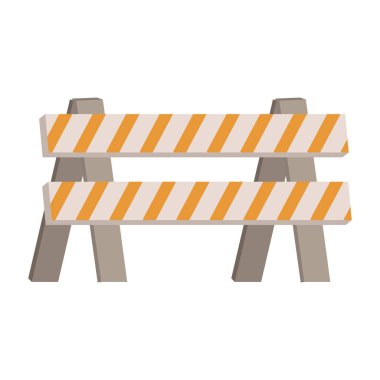 İnşaat bariyer altında