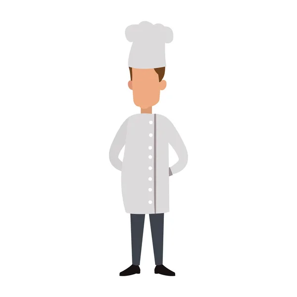 Мультфільм аватара шеф-кухаря — стоковий вектор