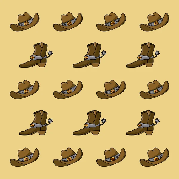 Kovboy desen arka plan