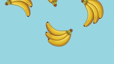 Arka plan Hd animasyon düşen meyve