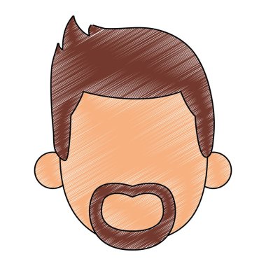 Adam meçhul baş karalama