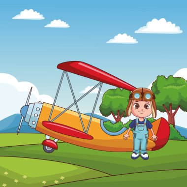 Şirin çocuklar çizgi film uçan