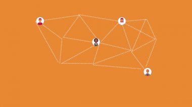 Smartphone ve insanlar Hd animasyon