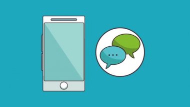 Smartphone telefon app Hd animasyon