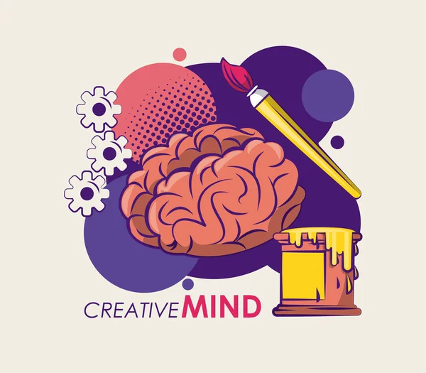 Colores e ideas creativas — Vector de stock