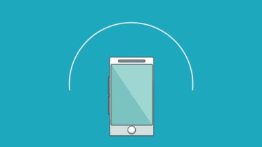 İnsanlar ve sosyal ağ Hd animasyon