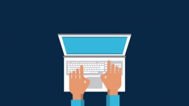 El laptop Hd animasyon kullanma