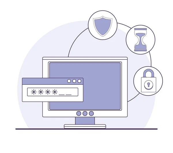 Tecnología del centro de datos — Archivo Imágenes Vectoriales