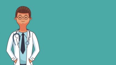 İş ve meslek Hd animasyon çizgi film