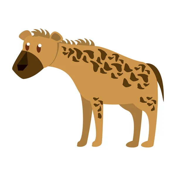 Hyena wild animal — Stock Vector