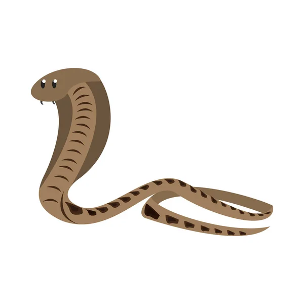 Serpent africain Cobra — Image vectorielle