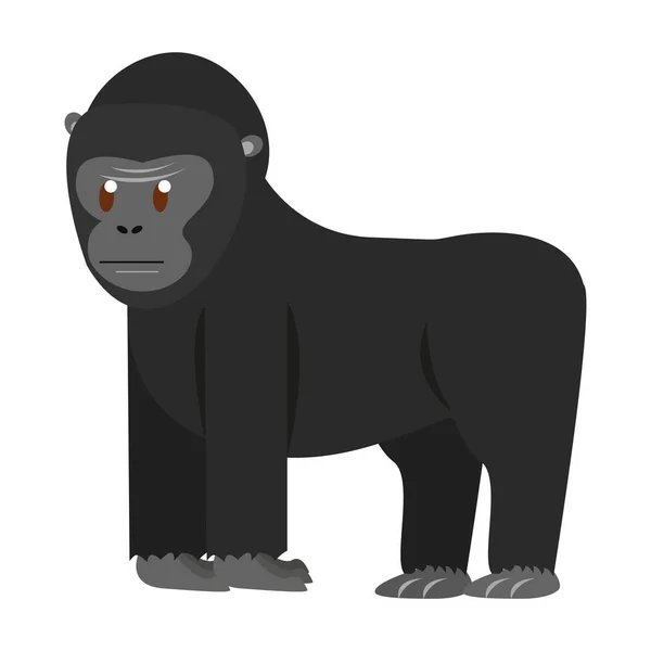 Affe wildes Tier — Stockvektor