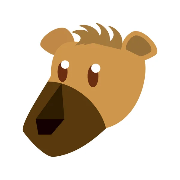 Bär wildes Tier — Stockvektor