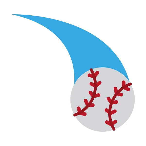Мультфільм бейсбол м'яч — стоковий вектор