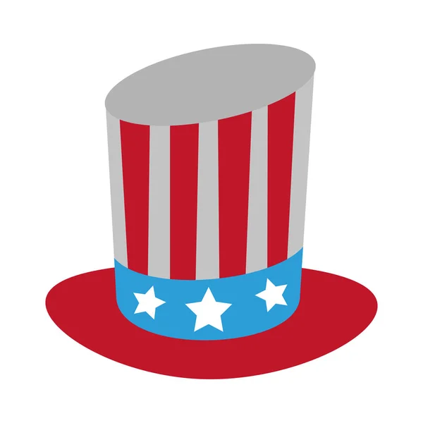 Uncle sam hat — Stock Vector