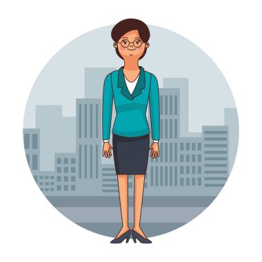 Yönetici avukat çizgi film