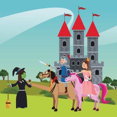 Peri hikayeleri karikatürler