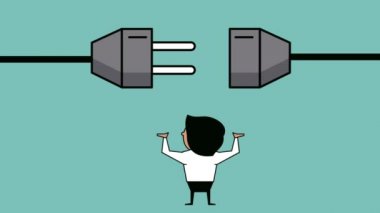 Elektrik Fişleri Hd animasyon bağlı