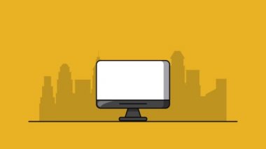 Altında inşaat Web sitesi Hd animasyon