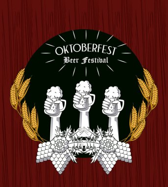 Oktober fest kartı