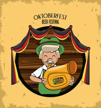 Oktober fest kartı