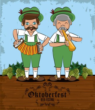 Oktober fest kartı