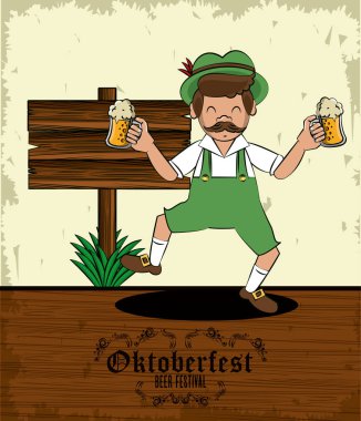 Oktober fest kartı